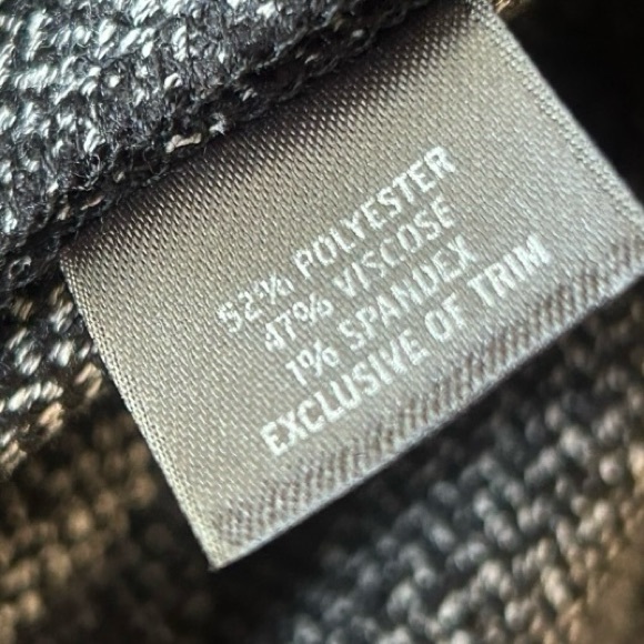 Semantiks black/white tweed pants - Picture 5 of 8